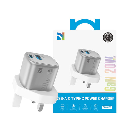 NCC 20W Dual-Port Fast Charger