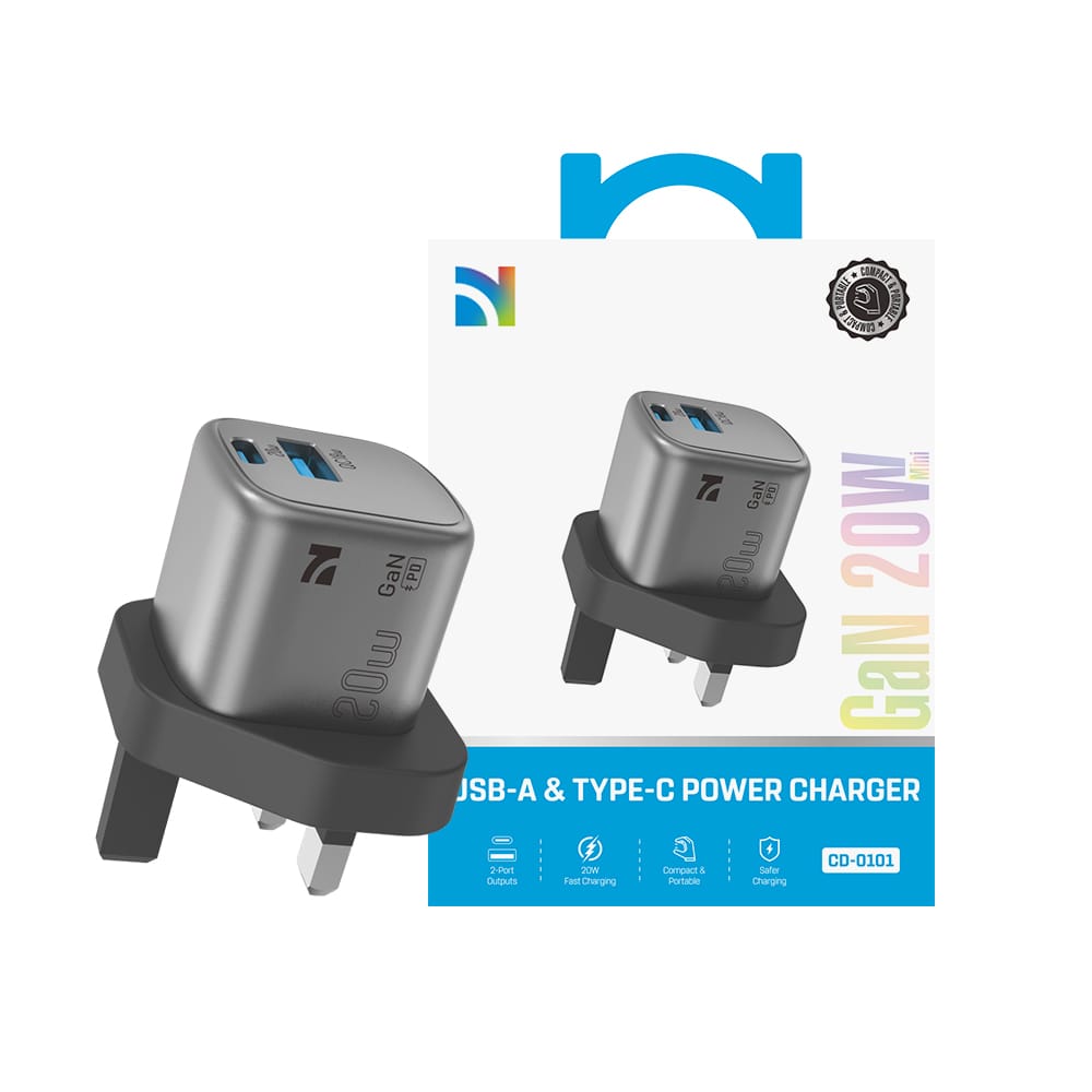 NCC 20W Dual-Port Fast Charger